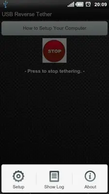 USB Reverse Tether android App screenshot 1